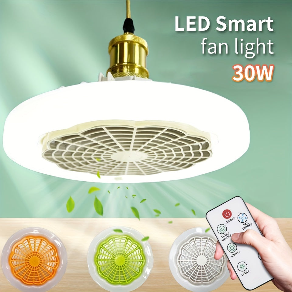 Led Smart Fan Light