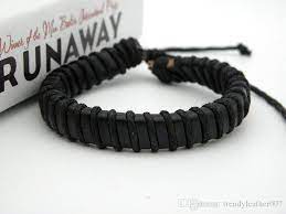 Brazalete de cuero para hombre