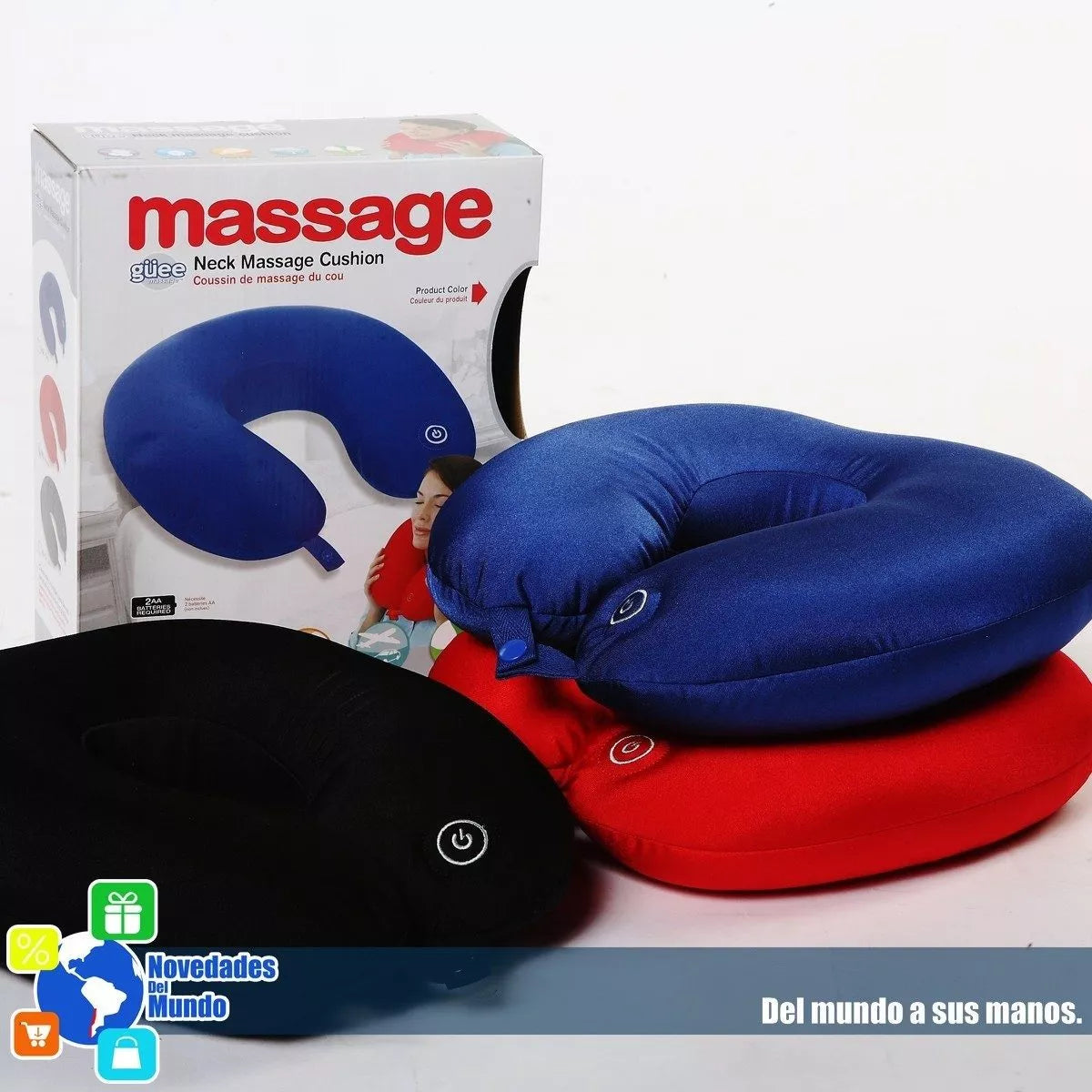 Massage neck massage cushion
