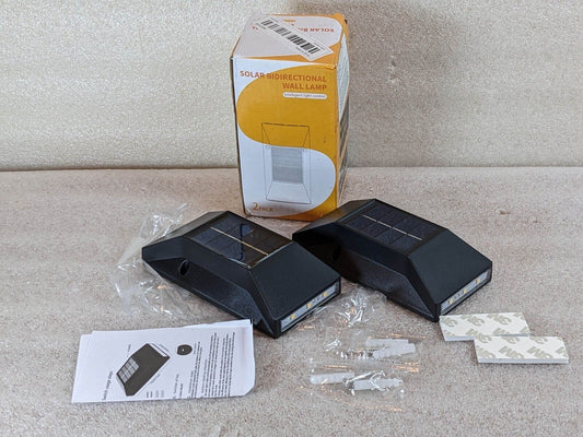 Solar Bidirectional Wall Lamp