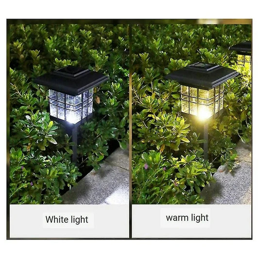 Solar Powered Led OUTDOOR LIGHT 2 pack Cuadrado